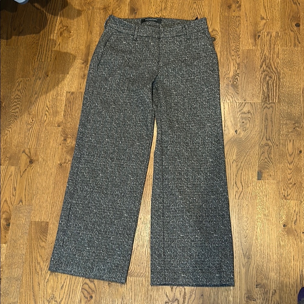 Liverpool Gray Wide-Leg Trousers
